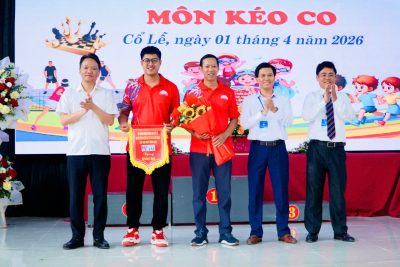 TRƯỜNG THCS ĐÀO SƯ TÍCH THAM GIA ĐẠI HỘI THỂ DỤC THỂ THAO NGÀNH GIÁO DỤC XÃ CỔ LỄ LẦN THỨ I NĂM 2026