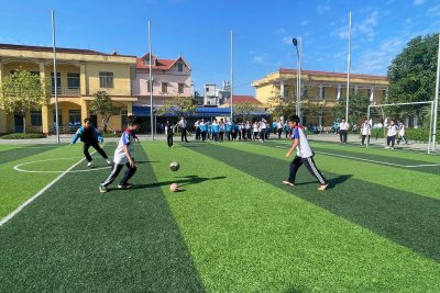 TRƯỜNG THCS ĐÀO SƯ TÍCH TỔ CHỨC CÁC HOẠT ĐỘNG CHÀO MỪNG 43 NĂM NGÀY NHÀ GIÁO VIỆT NAM 20/11